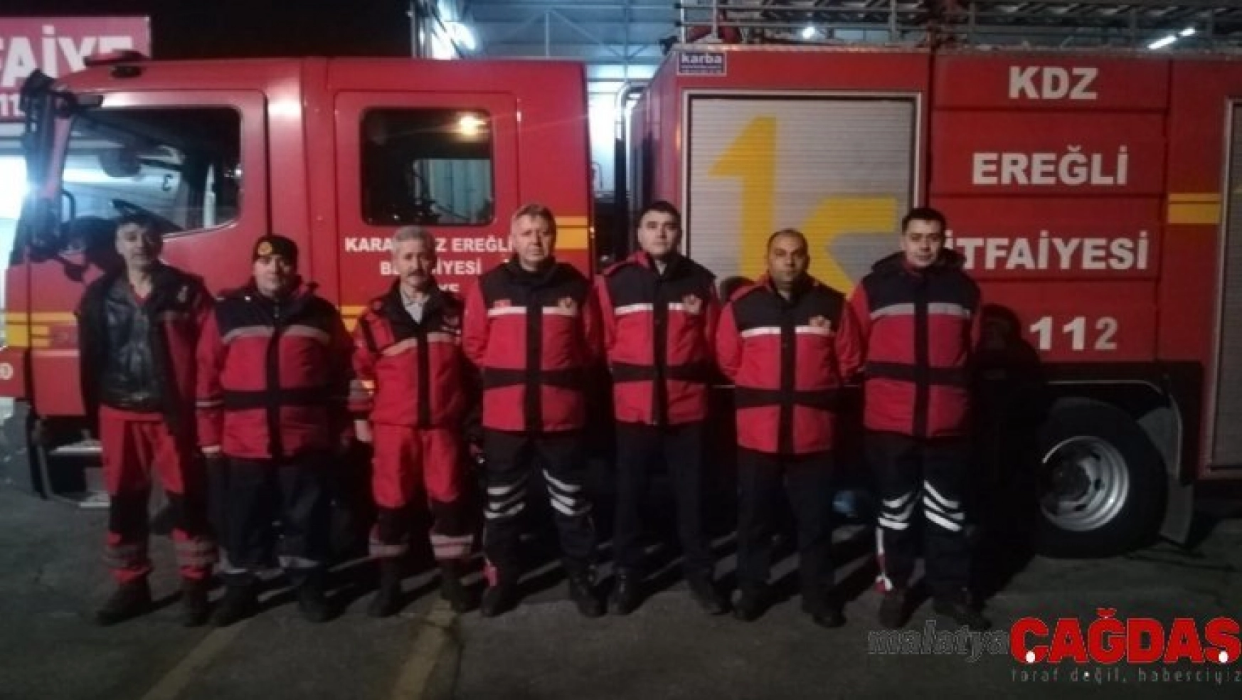 Karabük, Zonguldak ve Bartın'dan Elazığ'a 29 kişilik ekip sevk edildi