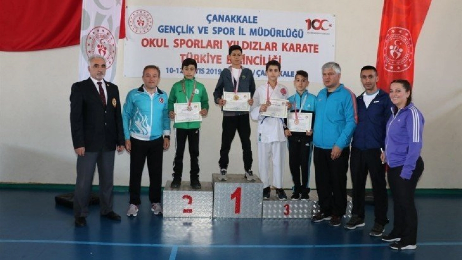 Karateciler Türkiye üçüncüsü oldu