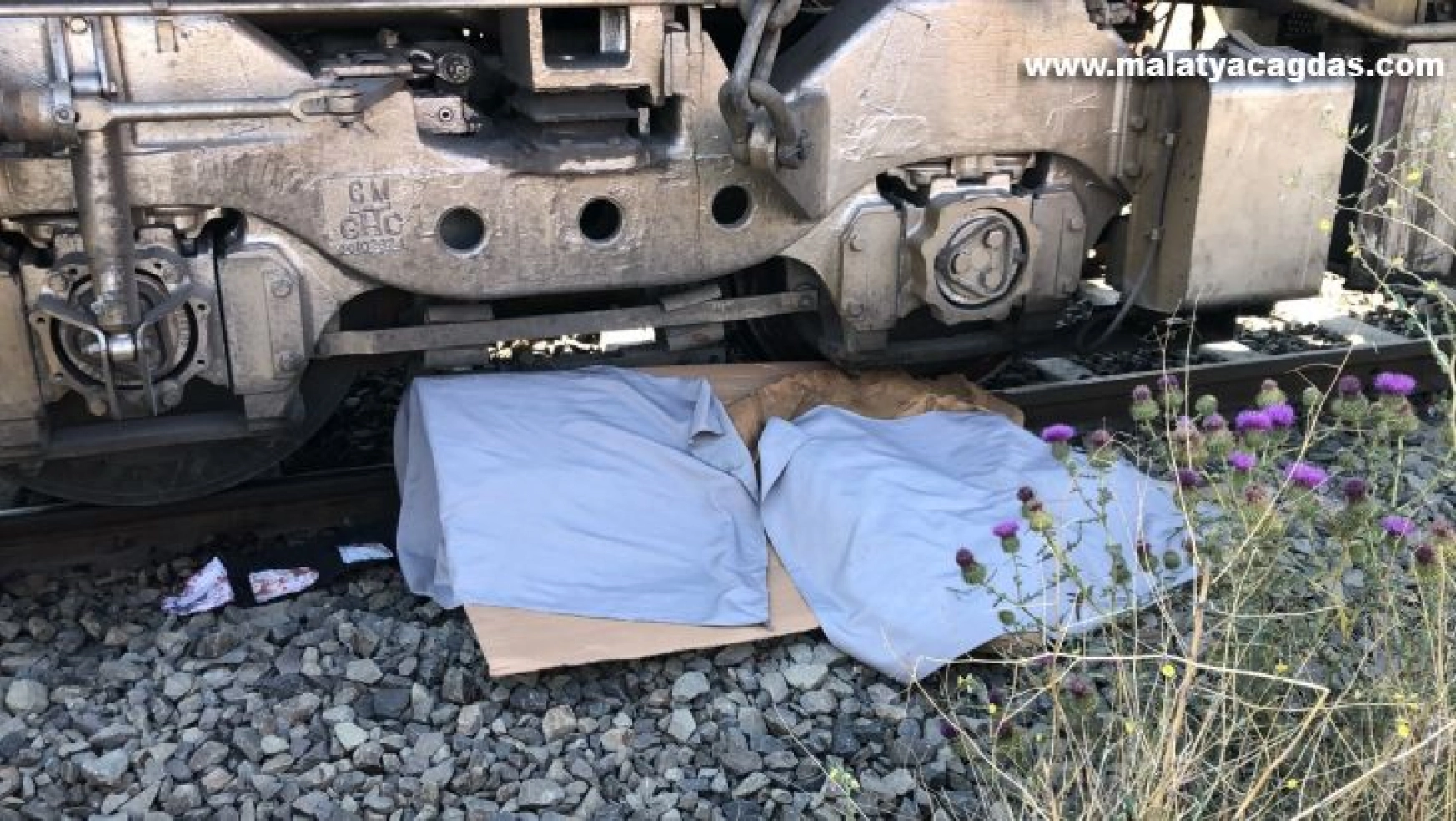 Kars'ta tren altında kalan 1 kişi hayatını kaybetti