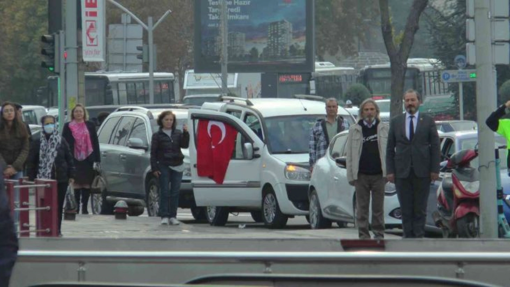 Kayseri'de 10 Kasım töreni düzenlendi