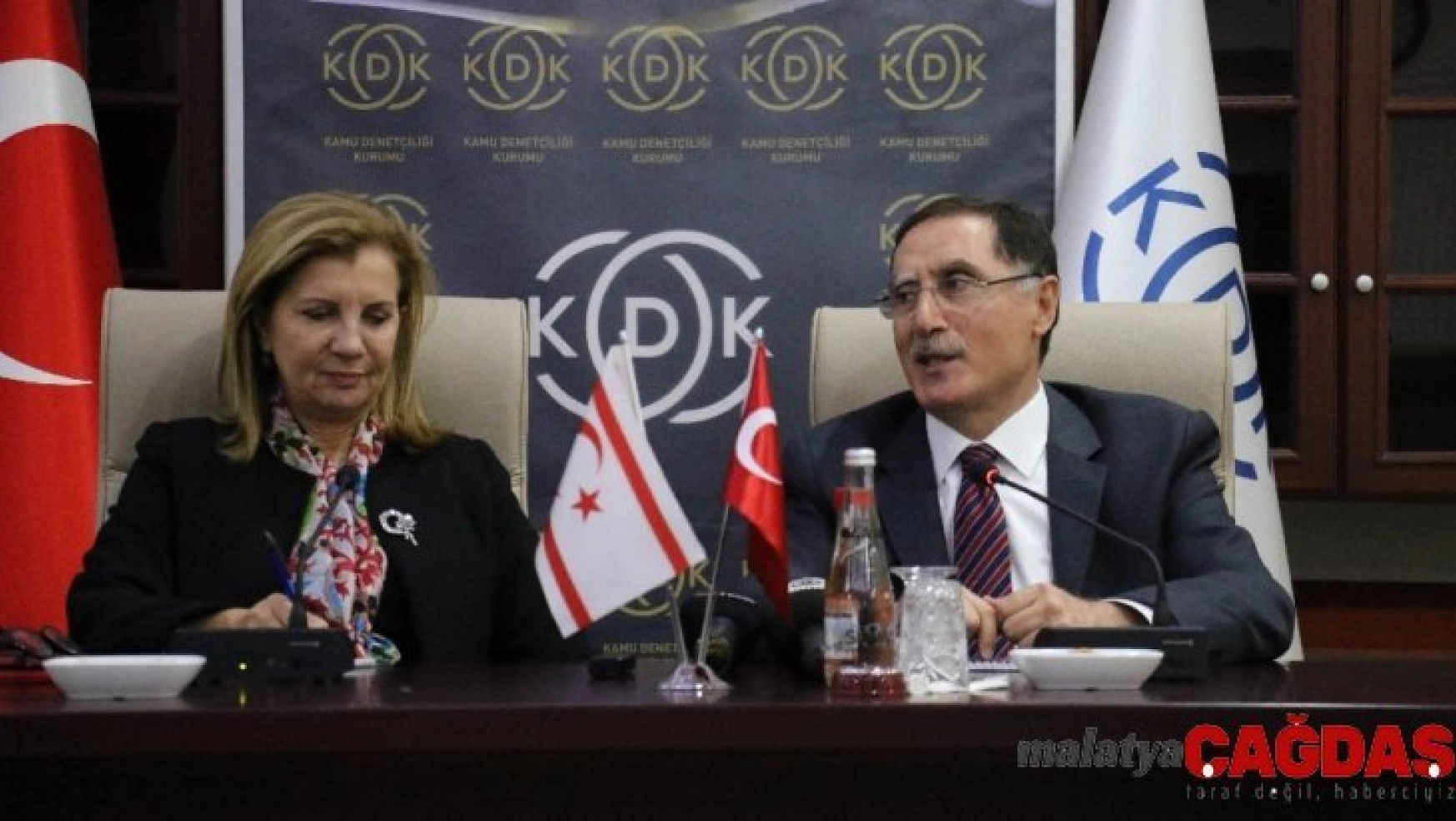 KDK Başkanı Şeref Malkoç, KKTC Ombudsman heyetini ağırladı