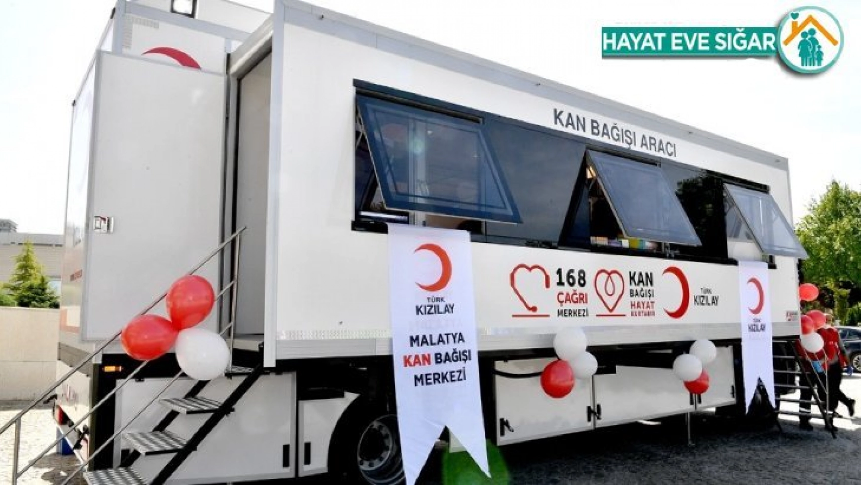 Kızılay'dan yeni mobil kan bağışı aracı