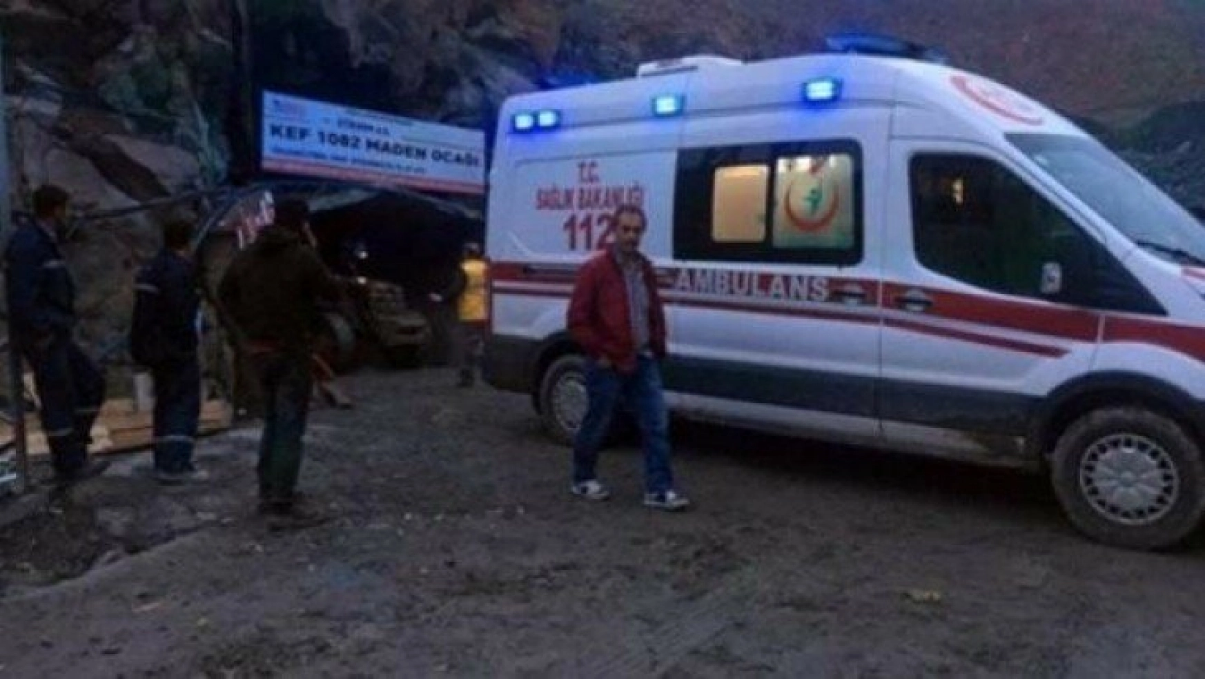 Krom ocağında göçük:1 yaralı