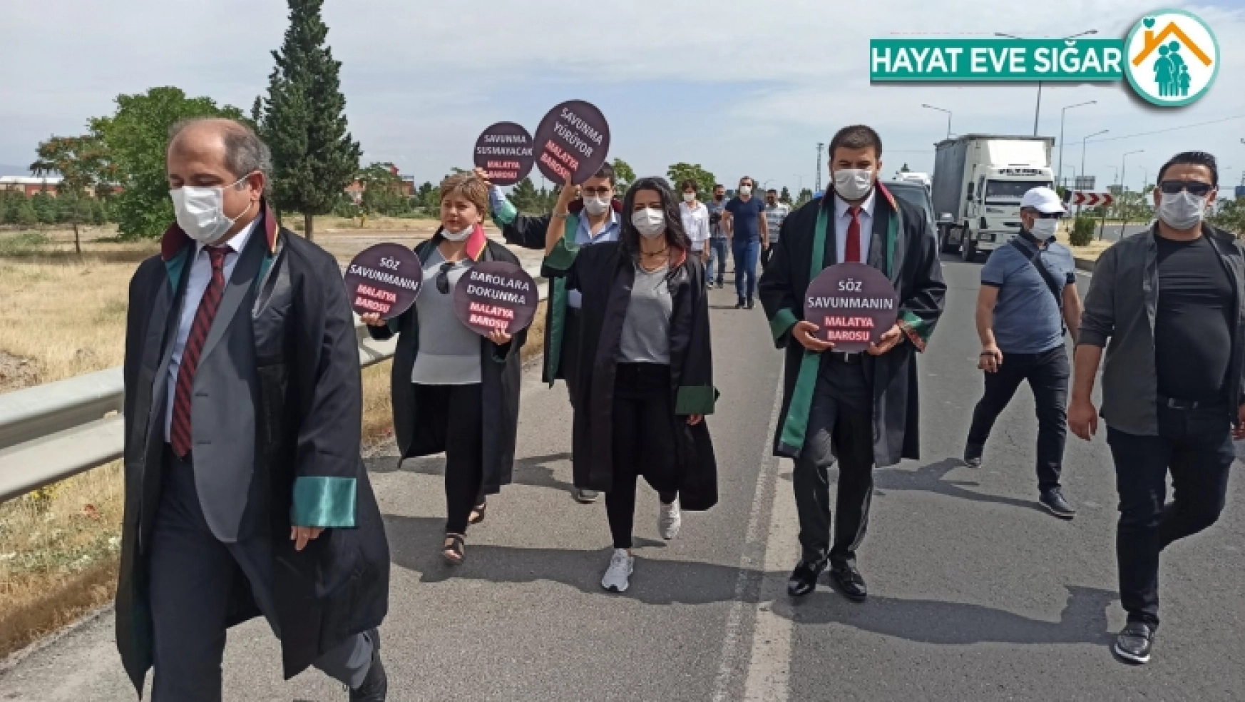 Malatya Barosu Ankara'ya yürüyor