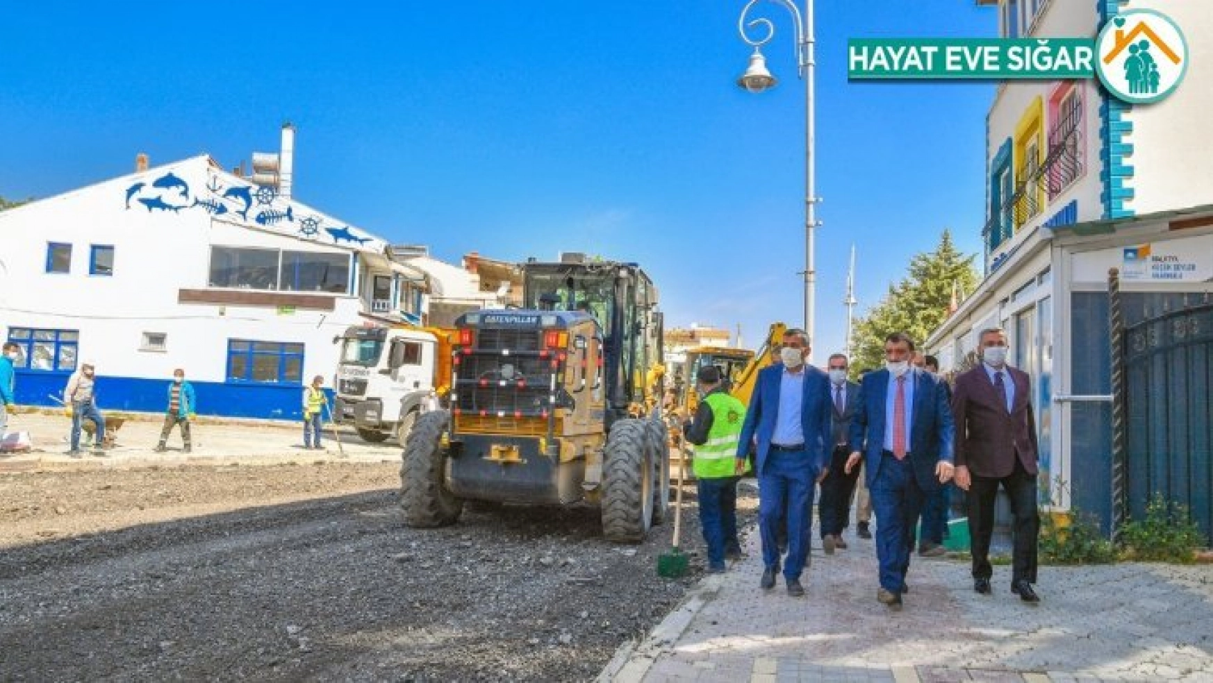Malatya Büyükşehir Belediye Başkanı Gürkan inceleme yaptı