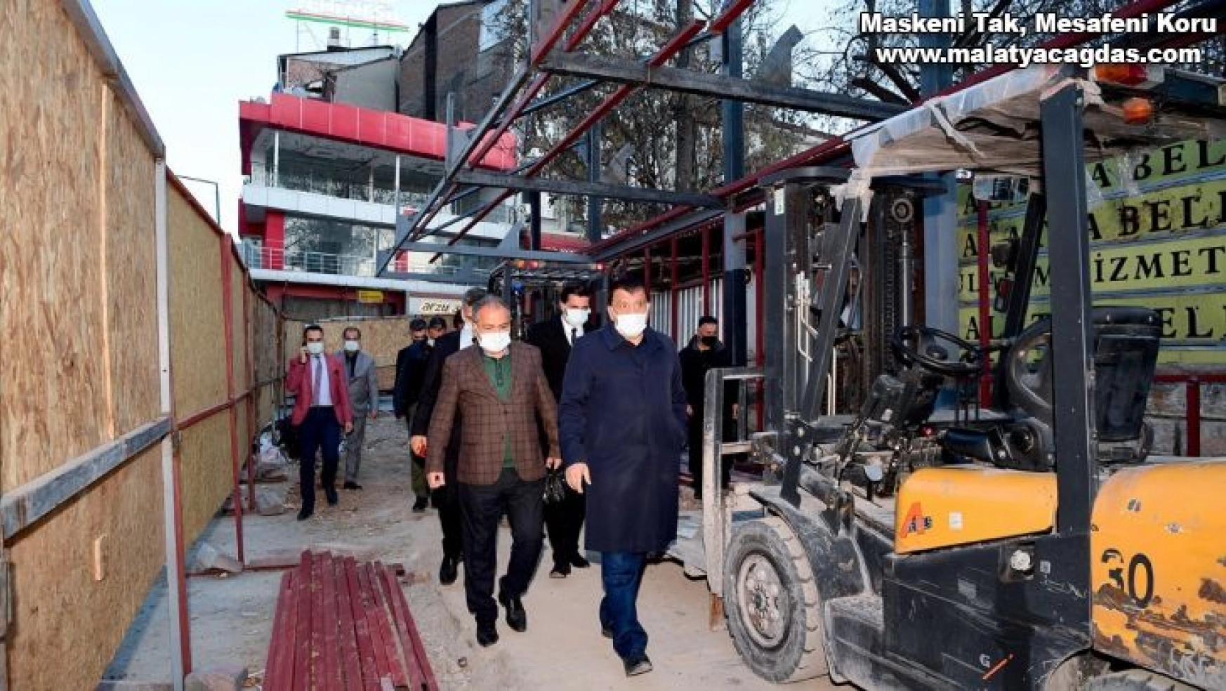 Malatya Büyükşehir, Çilesiz otobüs durağını yeniliyor