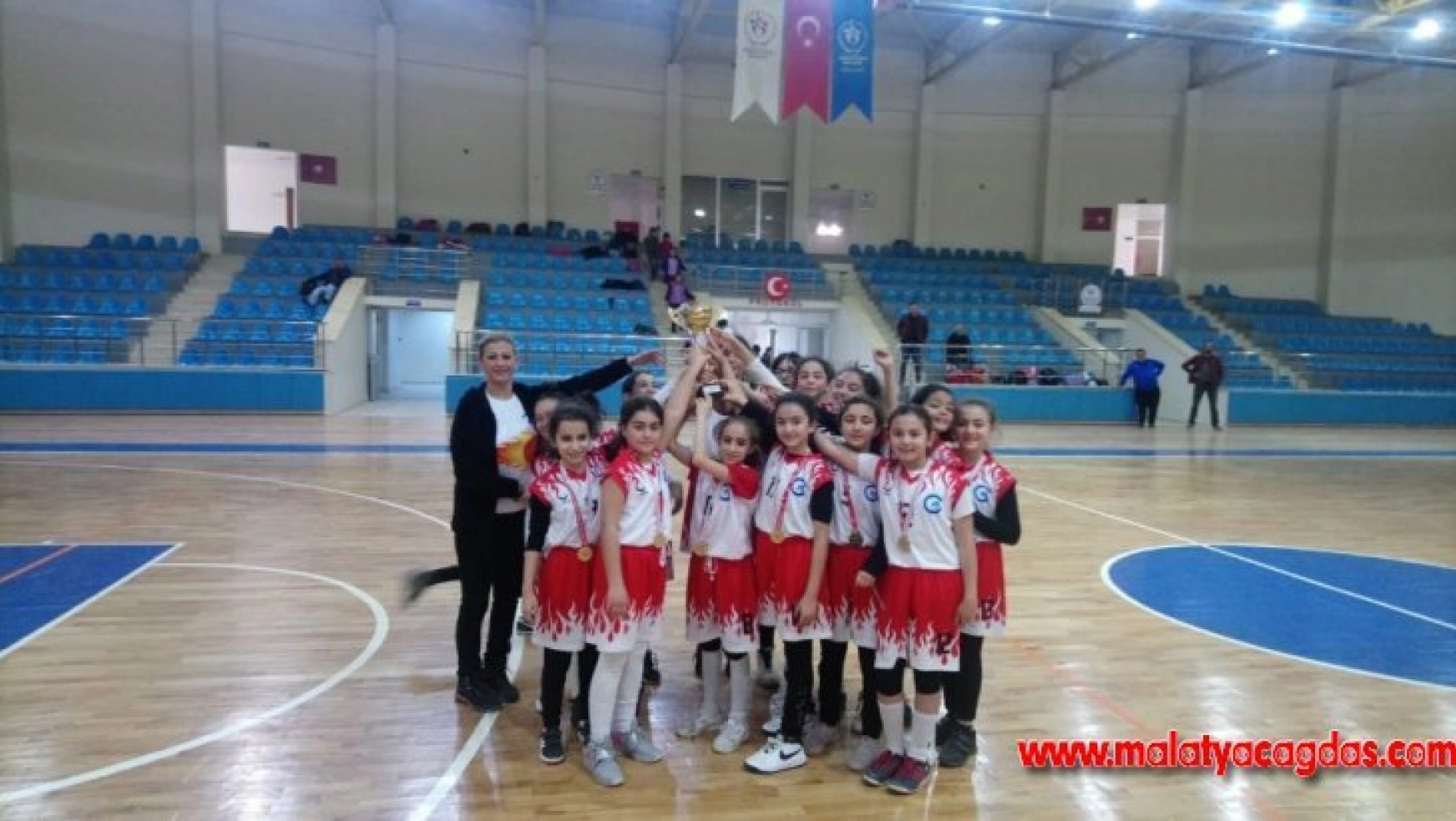 Malatya'da basketbolun küçük şampiyonları belli oldu