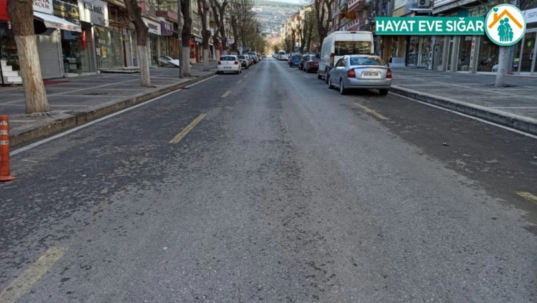 Malatya'da cadde ve sokaklar  boş kaldı