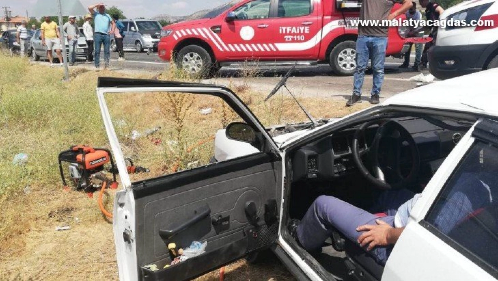 Malatya'da feci kaza: 2 ölü, 4 yaralı