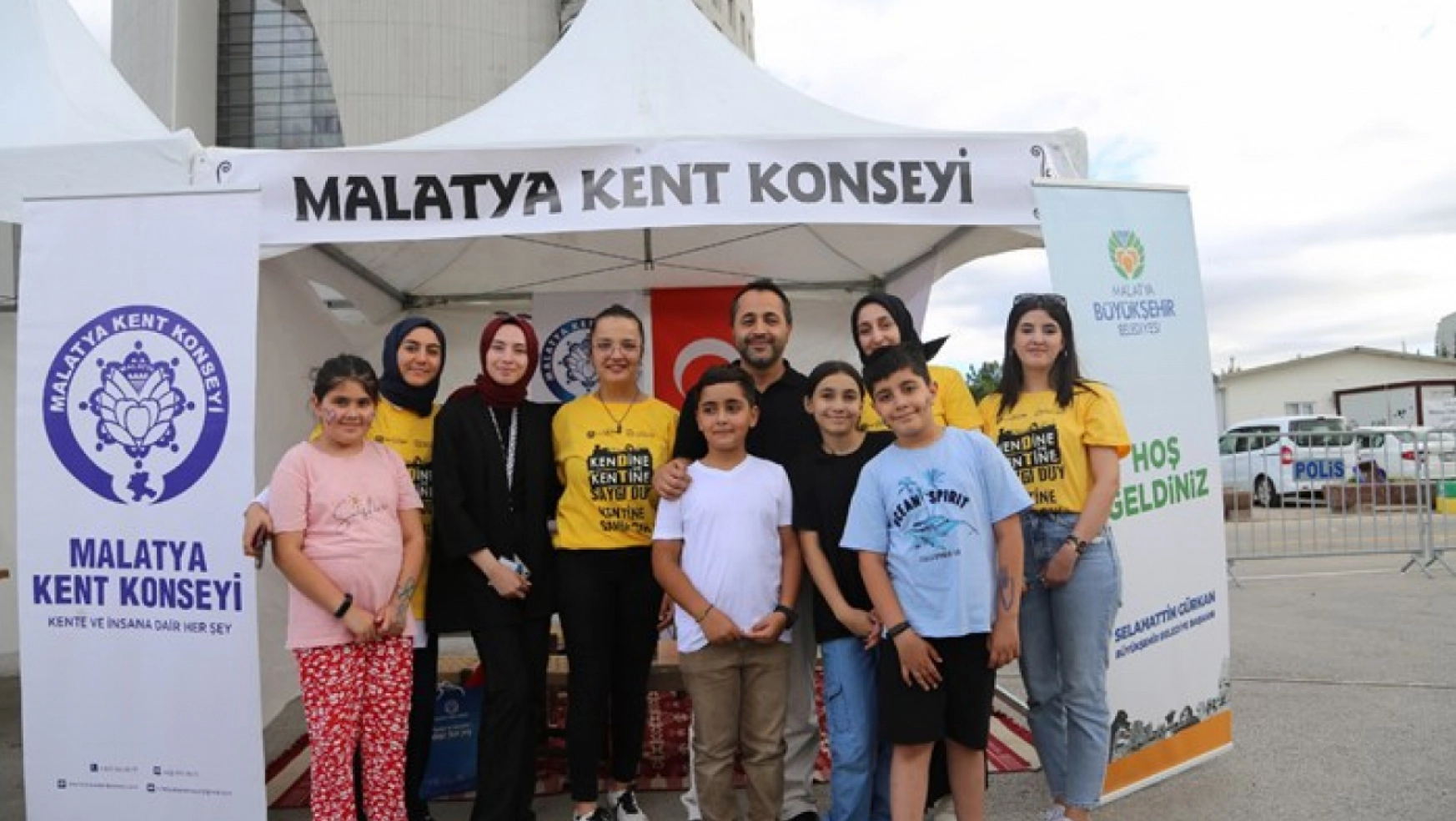 Malatya Kent Konseyi Gençlik Meclisi 'Bilimsenol Festivali'Ne Katıldı