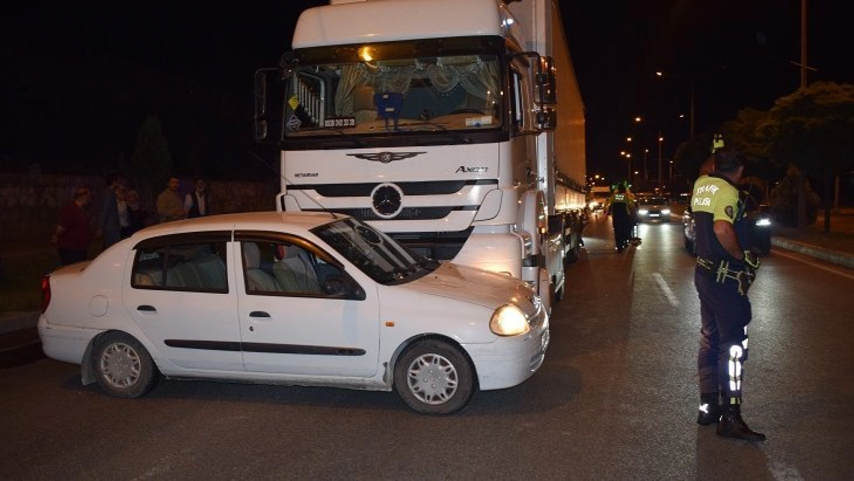 Malatya'da trafik kazası 1 yaralı