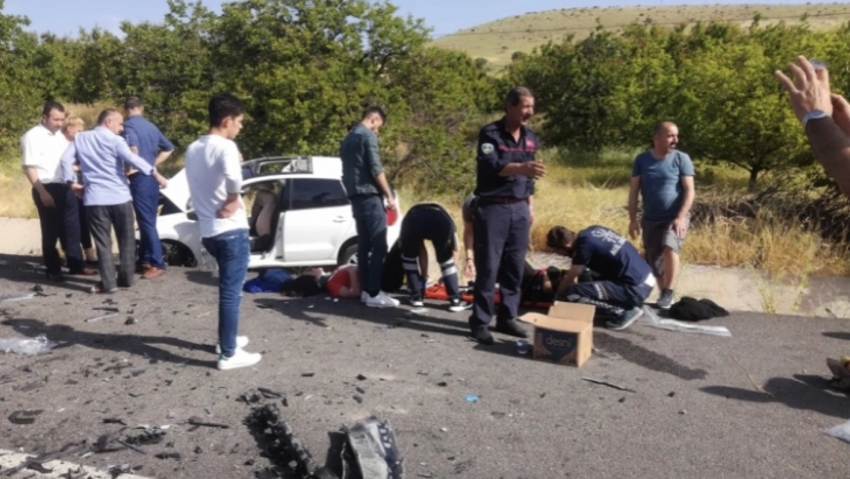 Malatya-Kayseri karayolunda kaza: 1 ölü, 3 yaralı