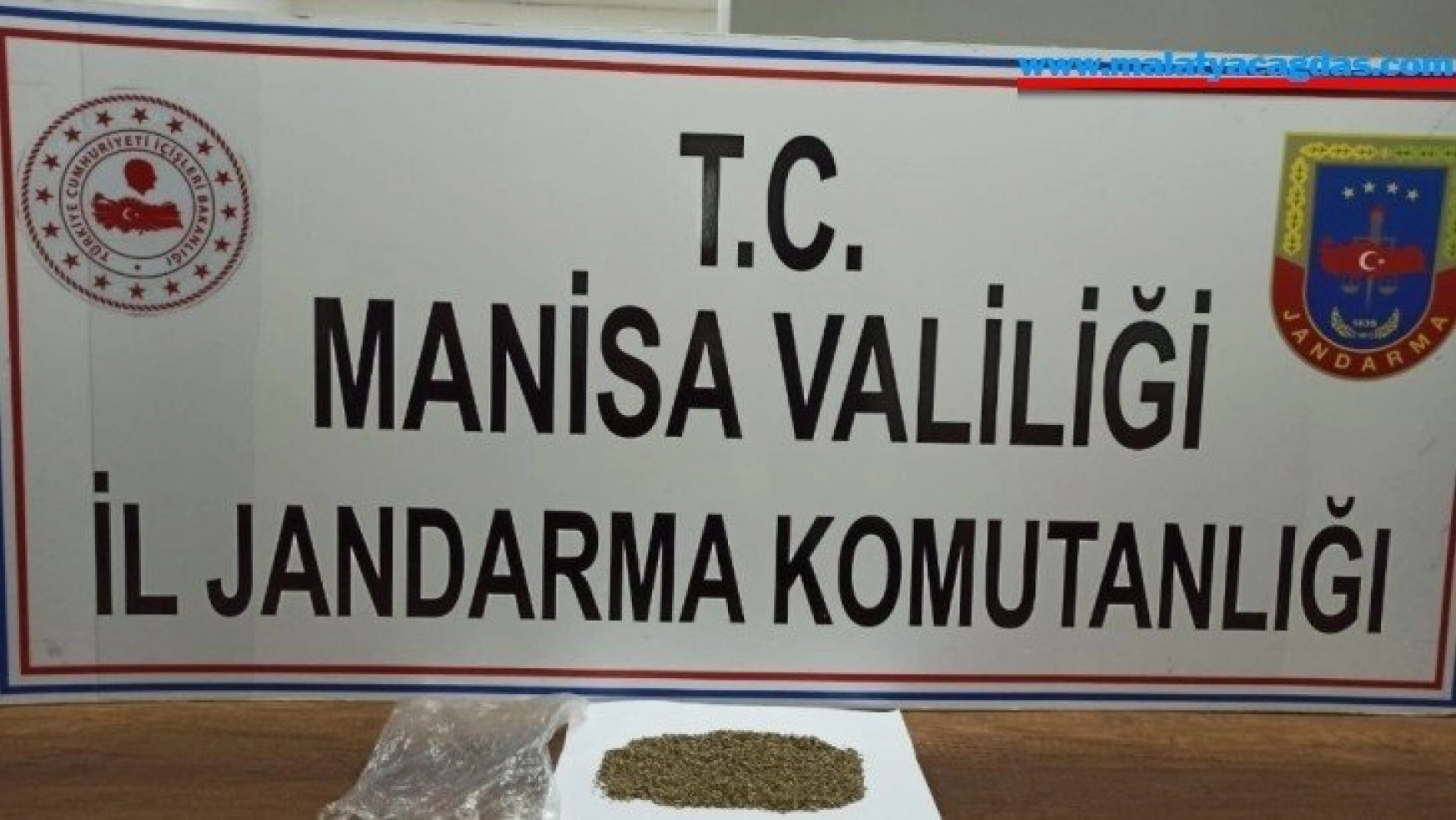 Manisa'da jandarmadan uyuşturucu operasyonu