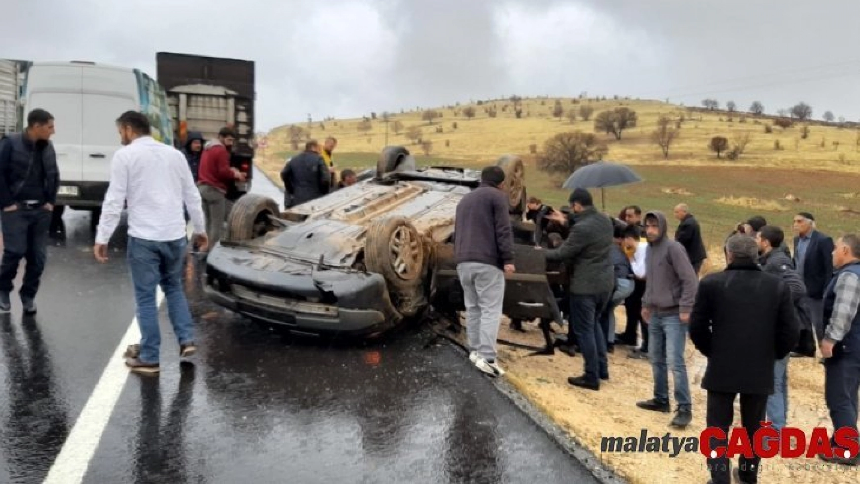 Mardin'de trafik kazası: 1'i ağır 4 yaralı
