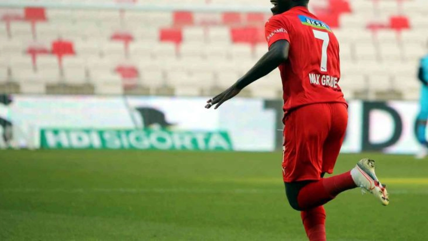Max Gradel, Sivasspor'da 2. golünü attı
