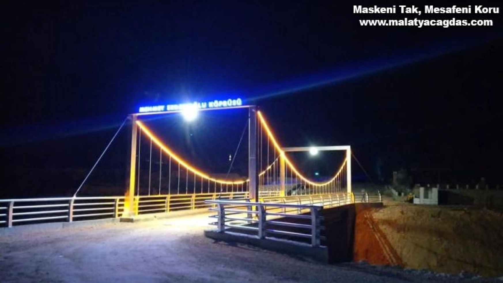 Mehmet Erdemoğlu Köprüsü hizmete açıldı