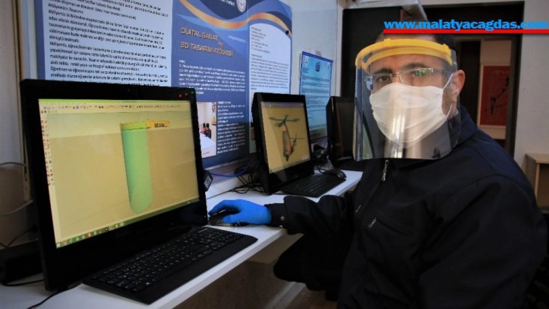 Memur-Sen'den sağlıkçılara 50 bin adet 'Yüz Siper' maskesi