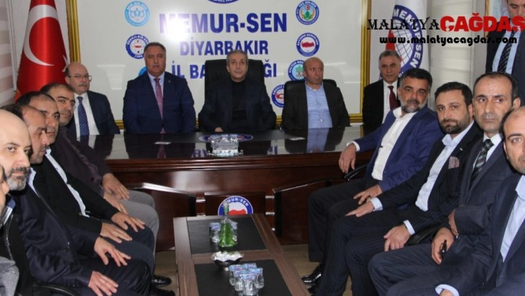 Memur-Sen Diyarbakır Şube Başkanı Ensarioğlu'na ziyaret