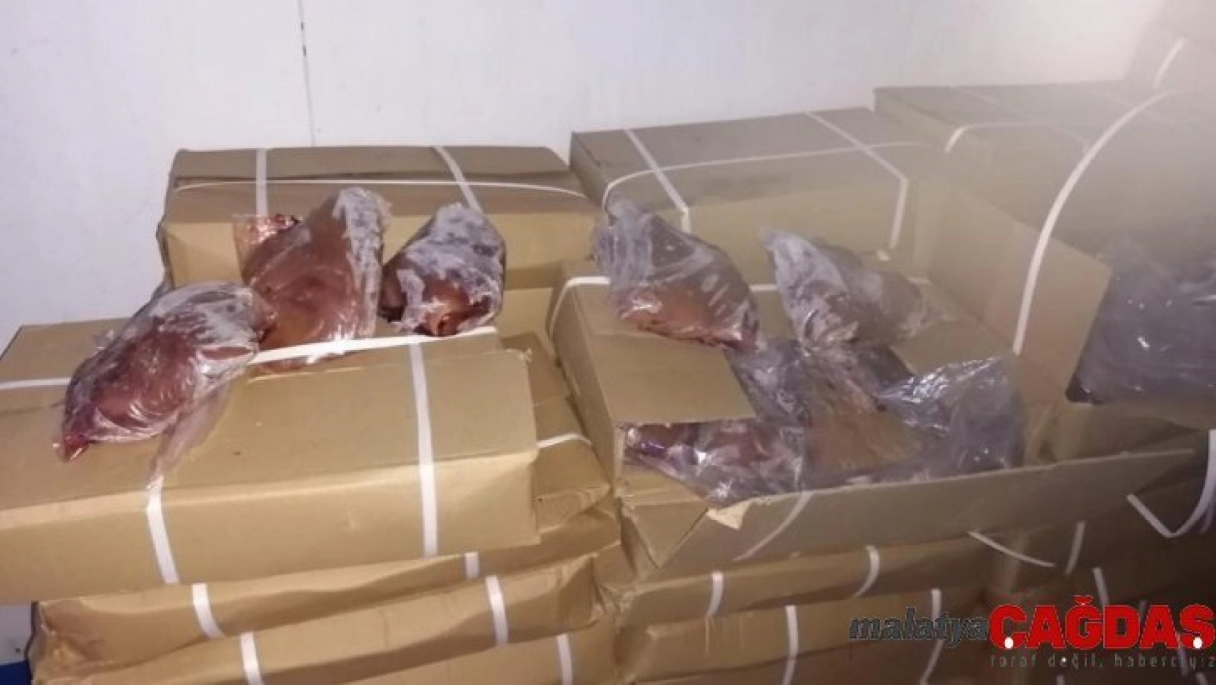 Mersin'e Çin'den getirilen kaçak 23 ton kuzu ciğeri yakalandı