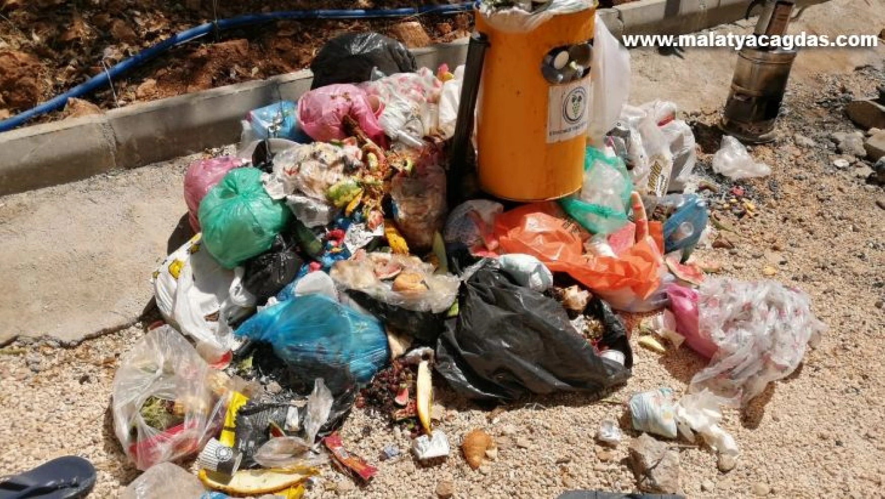 Mesire alanındaki çöp yığınları tepkiye neden oldu