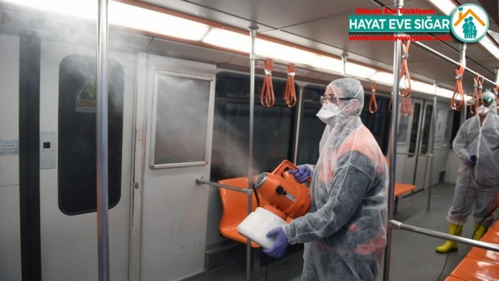 Metro ve Ankaray'da kesintisiz hijyen