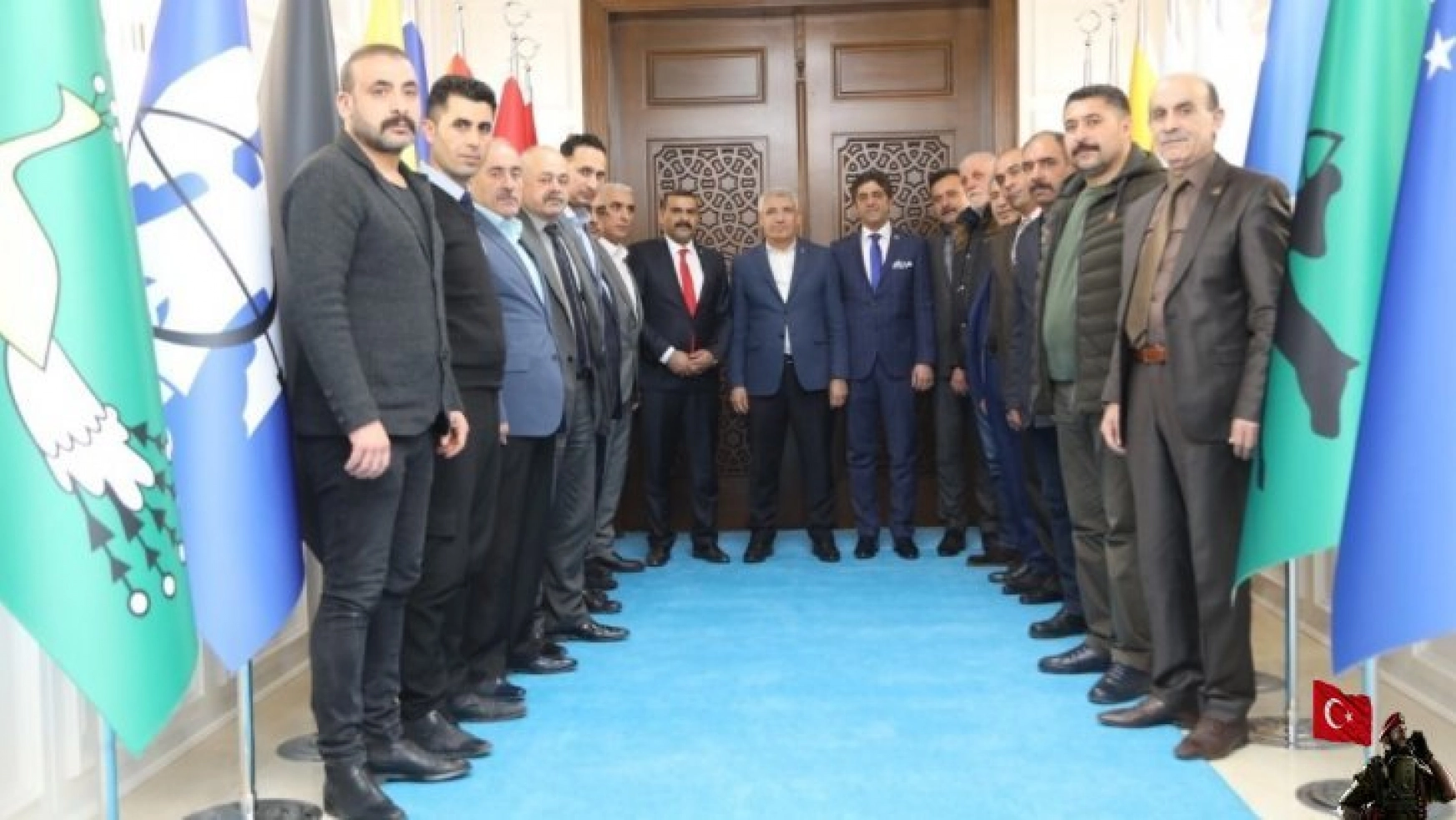 MHP' den Başkan Güder'e ziyaret
