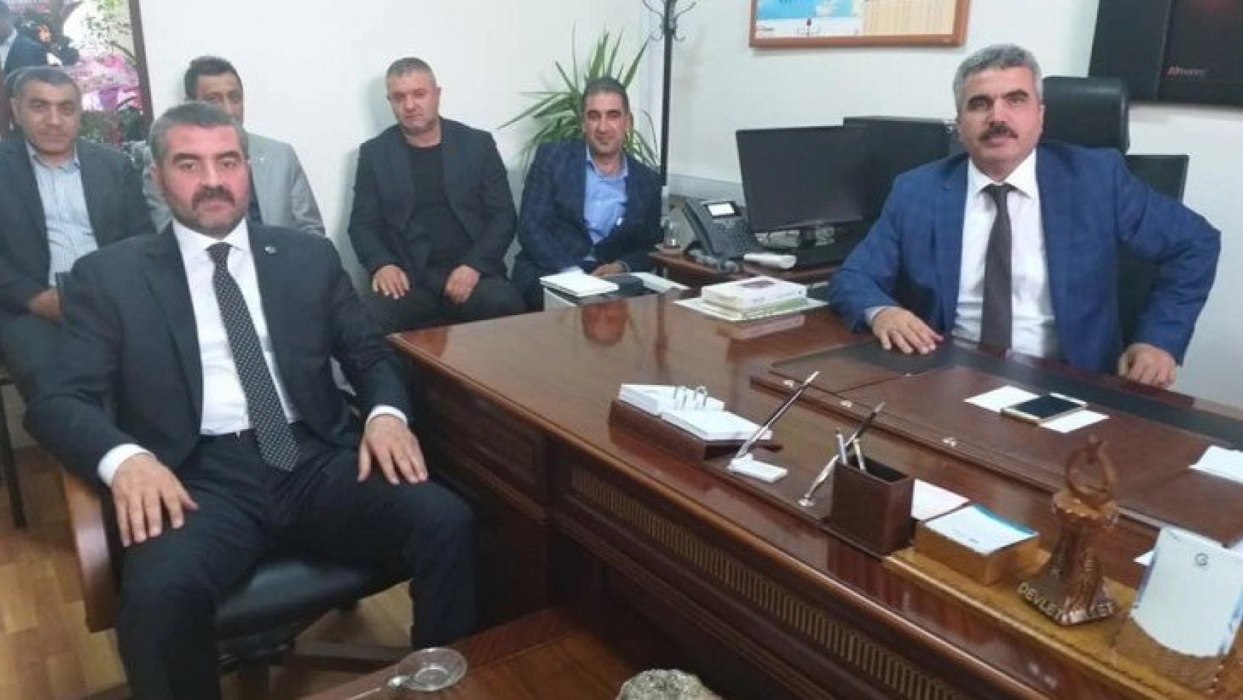 MHP İl Başkanı Avşar'dan hayırlı olsun ziyareti