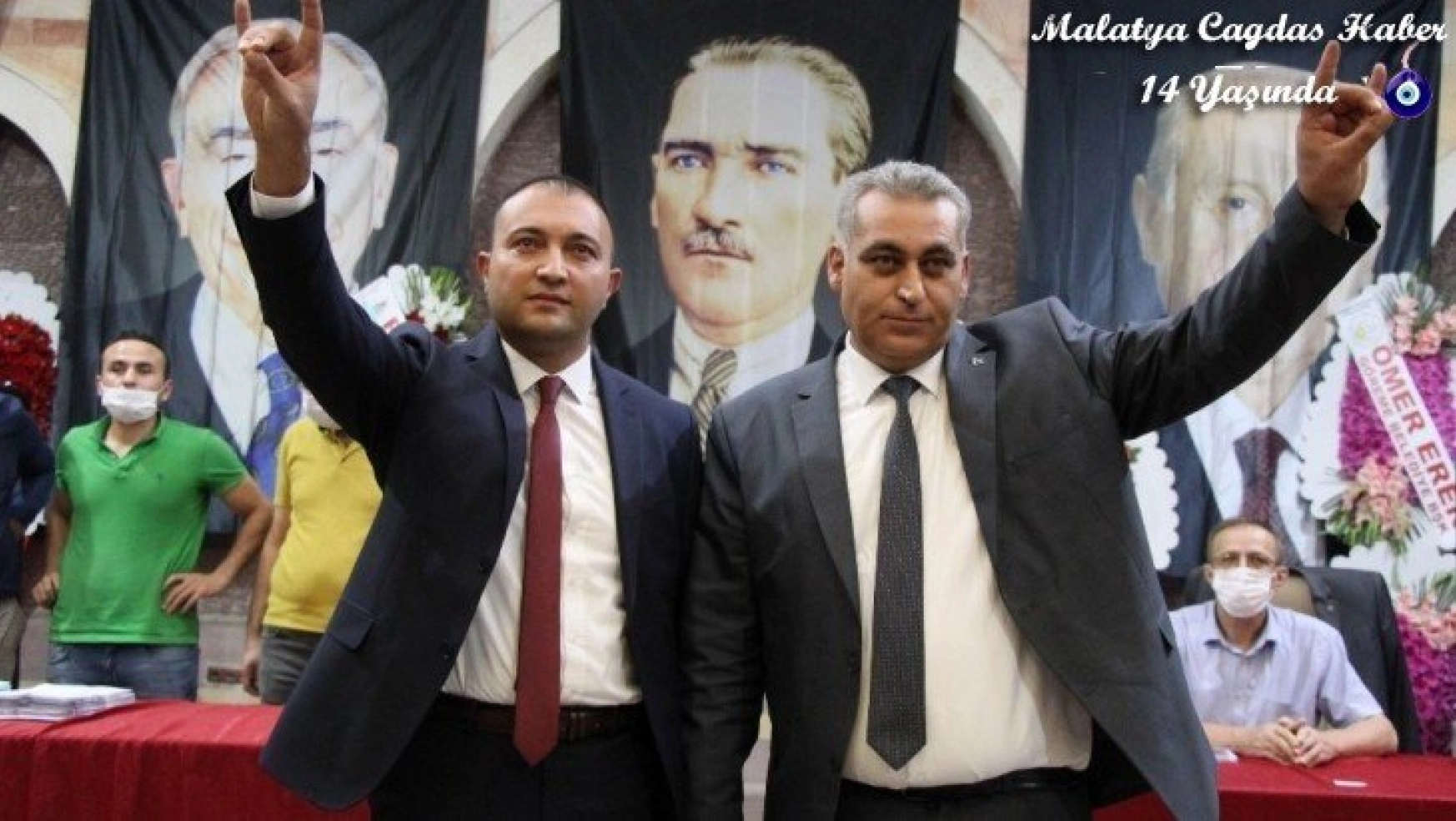 MHP İl Başkanlığına İlhan Kaya yeniden seçildi