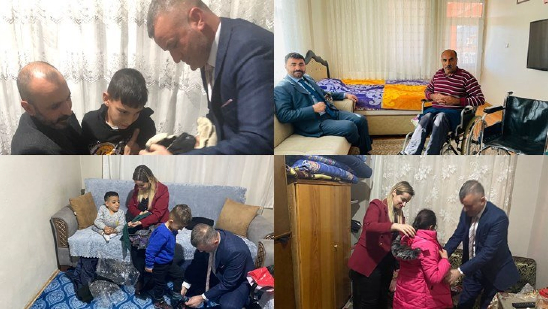 MHP Malatya İl Başkanlığı'ndan Engelliler Gününde Yardım