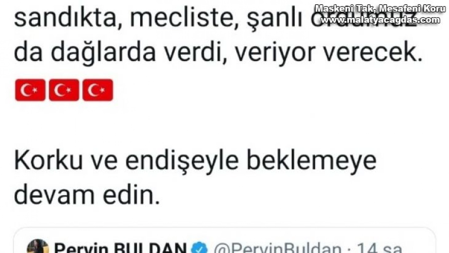 Milletvekili Toprak'tan Pervin Buldan'a sert cevap