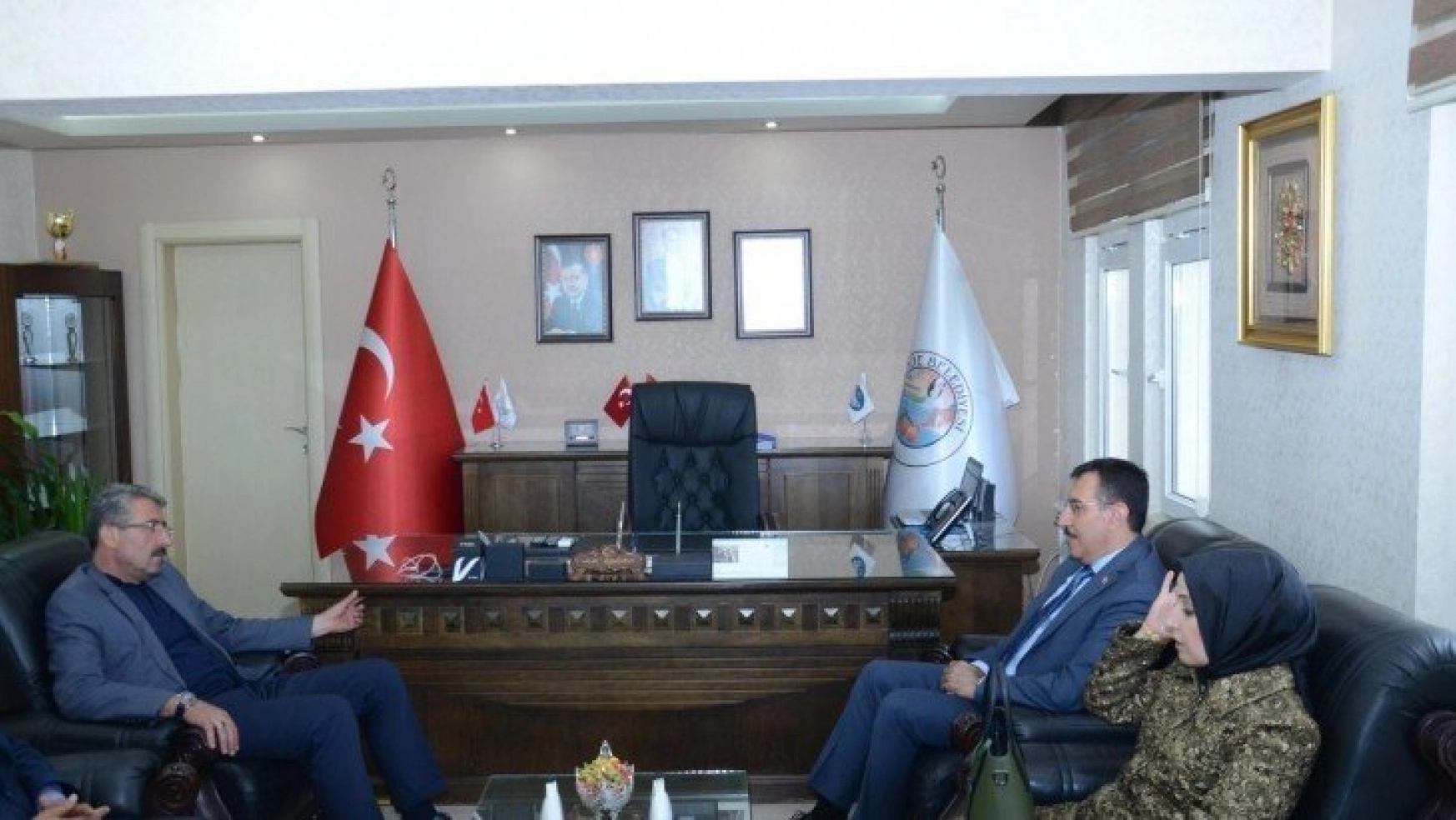 Milletvekili Tüfenkci'den Darende Belediyesi'ne ziyaret