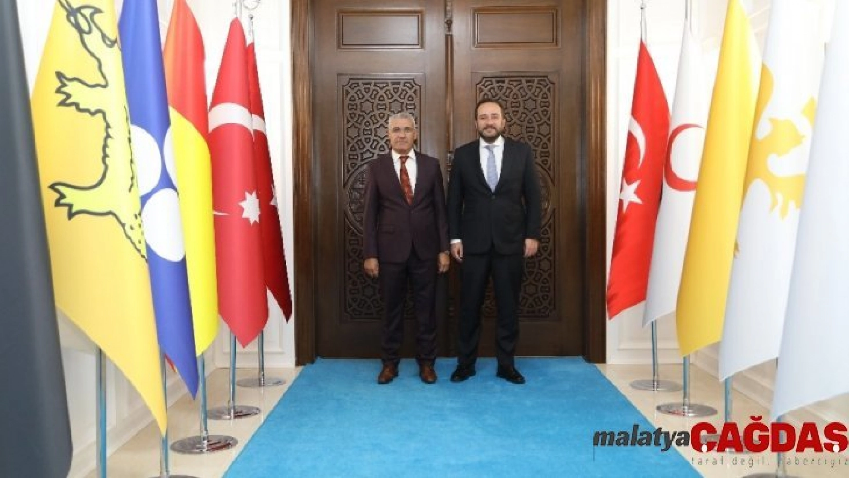 Milletvekili Zülfü Ağar'dan Başkan Güder'e ziyaret