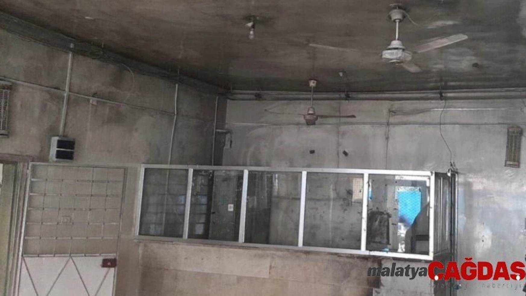 Tel Abyad Hastanesi'ndeki malzemelerin yakıldığı tespit edildi