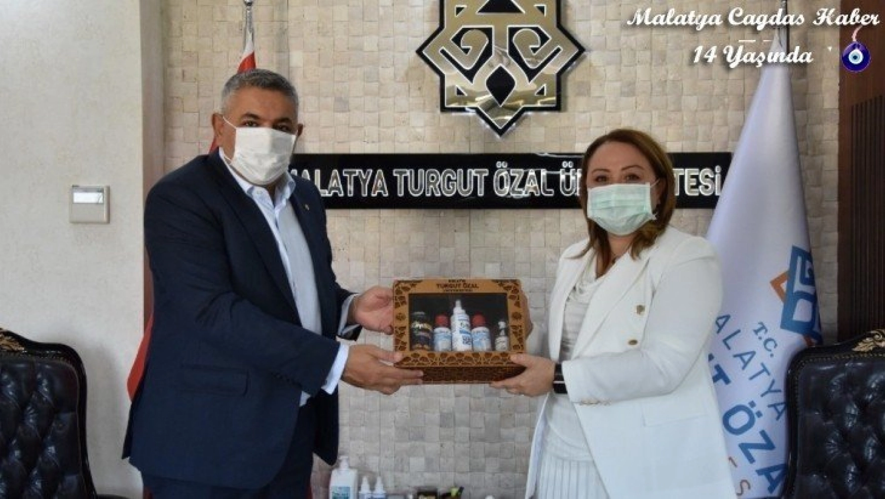 Sadıkoğlu'ndan Rektör Karabulut'a ziyaret