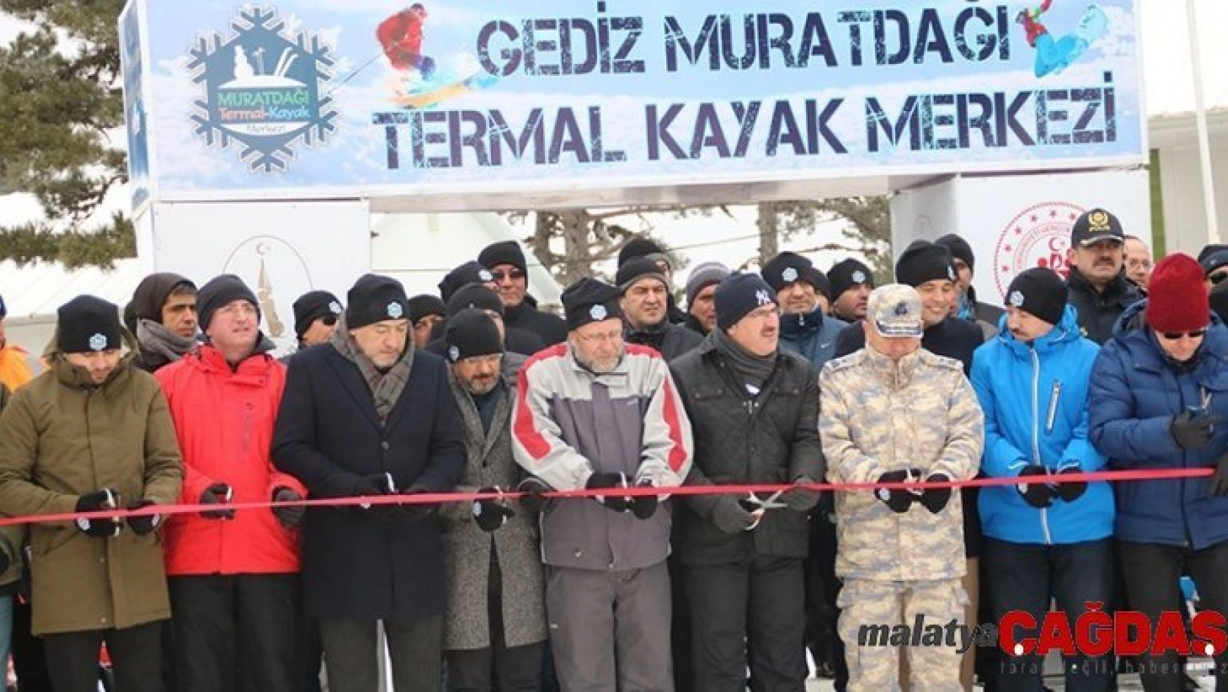 Murat Dağı'nda kayak sezonu törenle açıldı