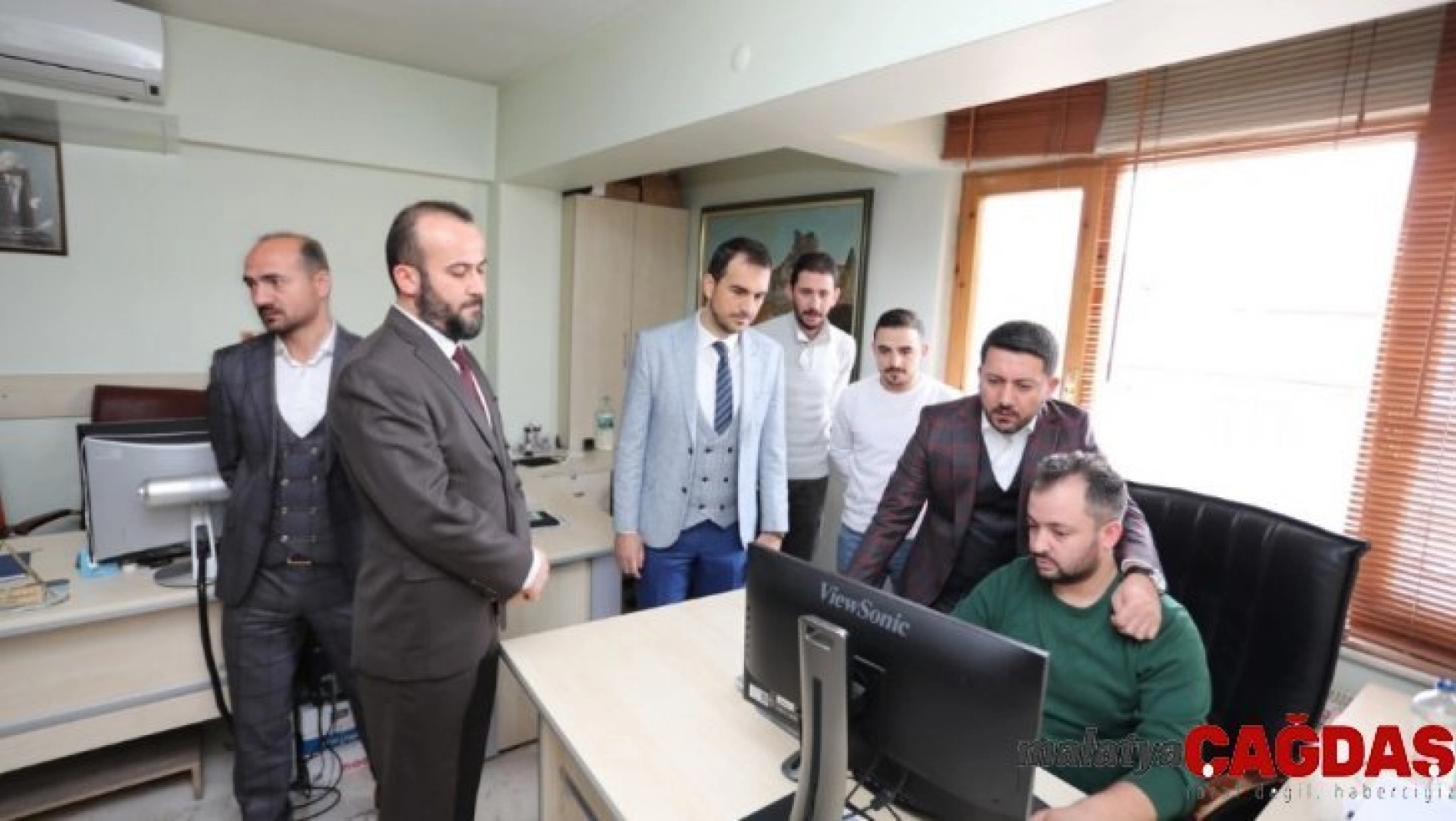 Nevşehir Belediye Başkanı Arı, hizmet birimlerini ziyaret etti