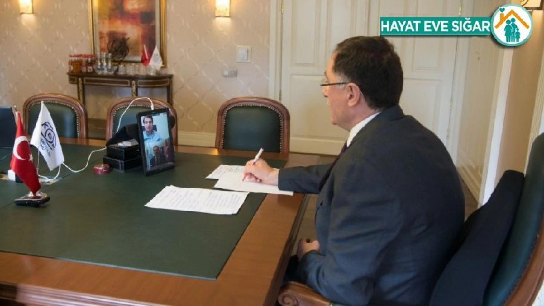 Ombudsman Malkoç, video konferans yoluyla gençlerin sorularını yanıtladı