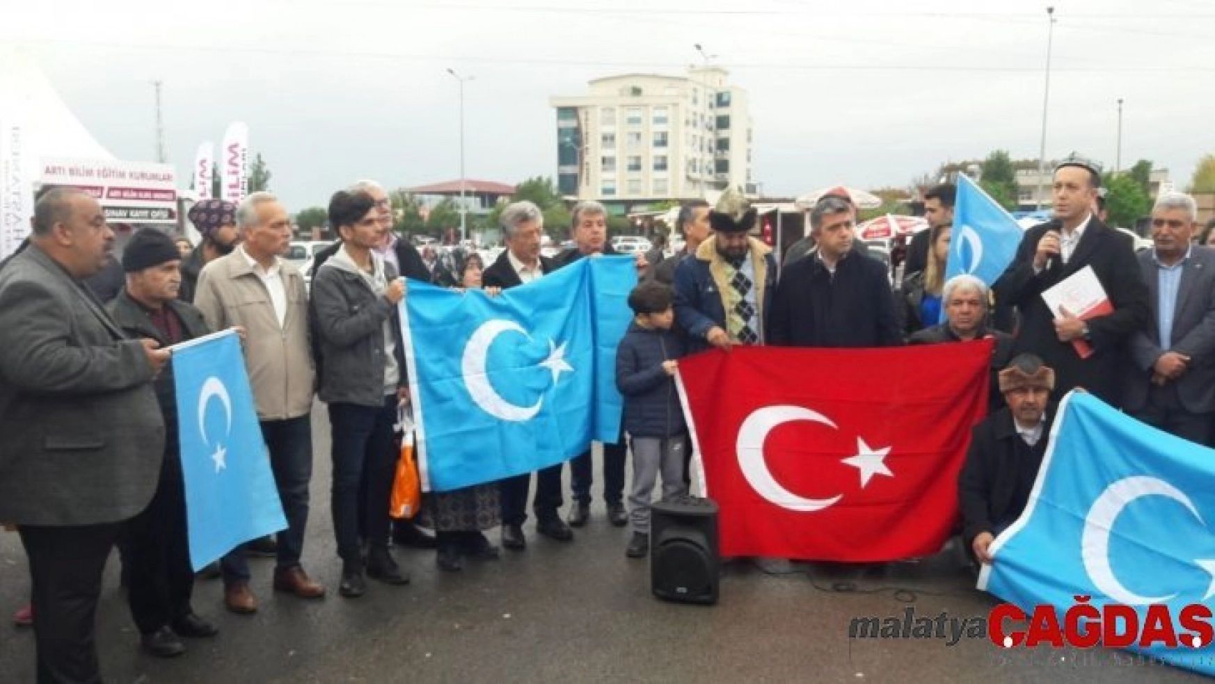Osmaniye'de Doğu Türkistan'da yapılan Çin zulmü telin edildi