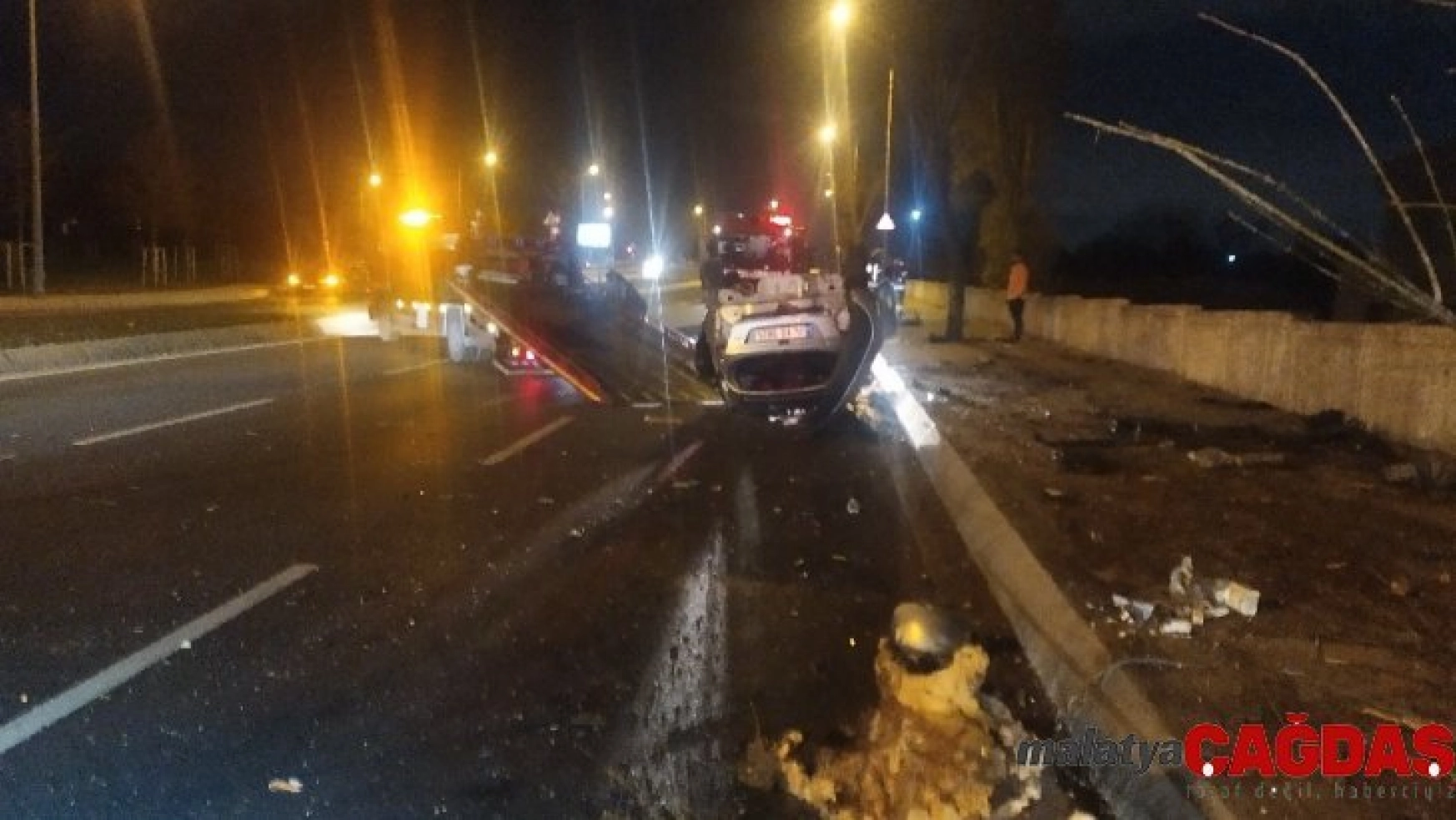 (Özel) Bakırköy'de ortalığı savaş alanına çeviren kazadan sağ çıktı