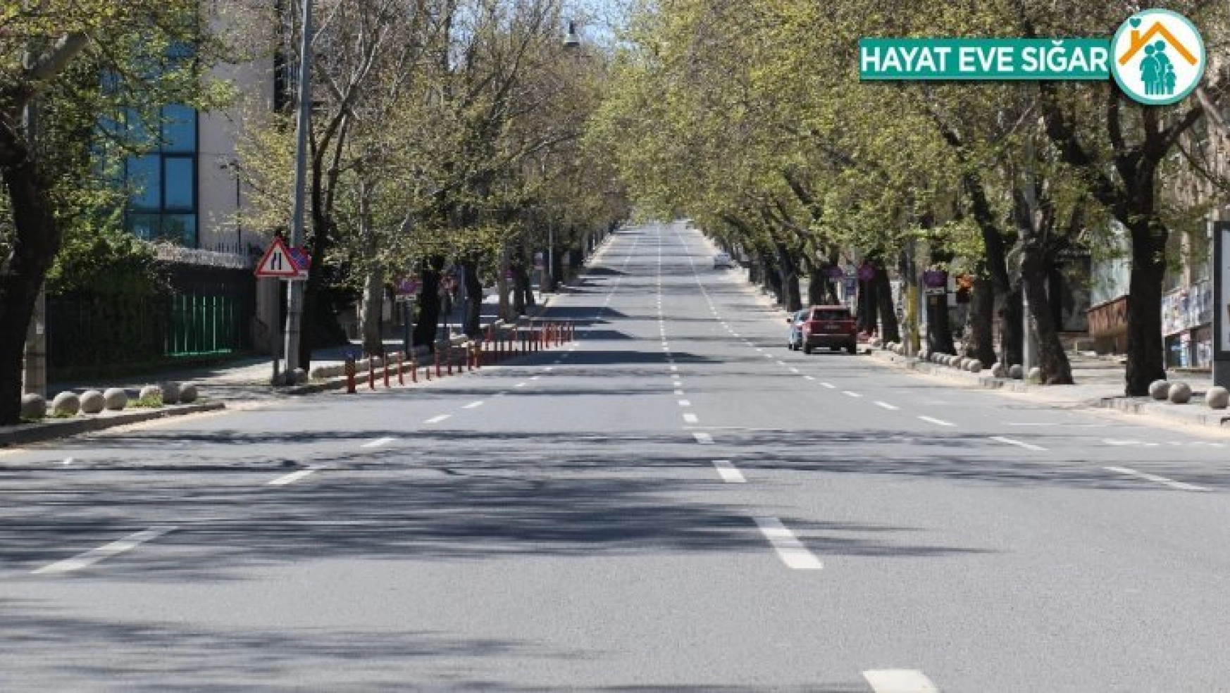 (Özel) Sokağa çıkma kısıtlamasında Ankara manzaraları
