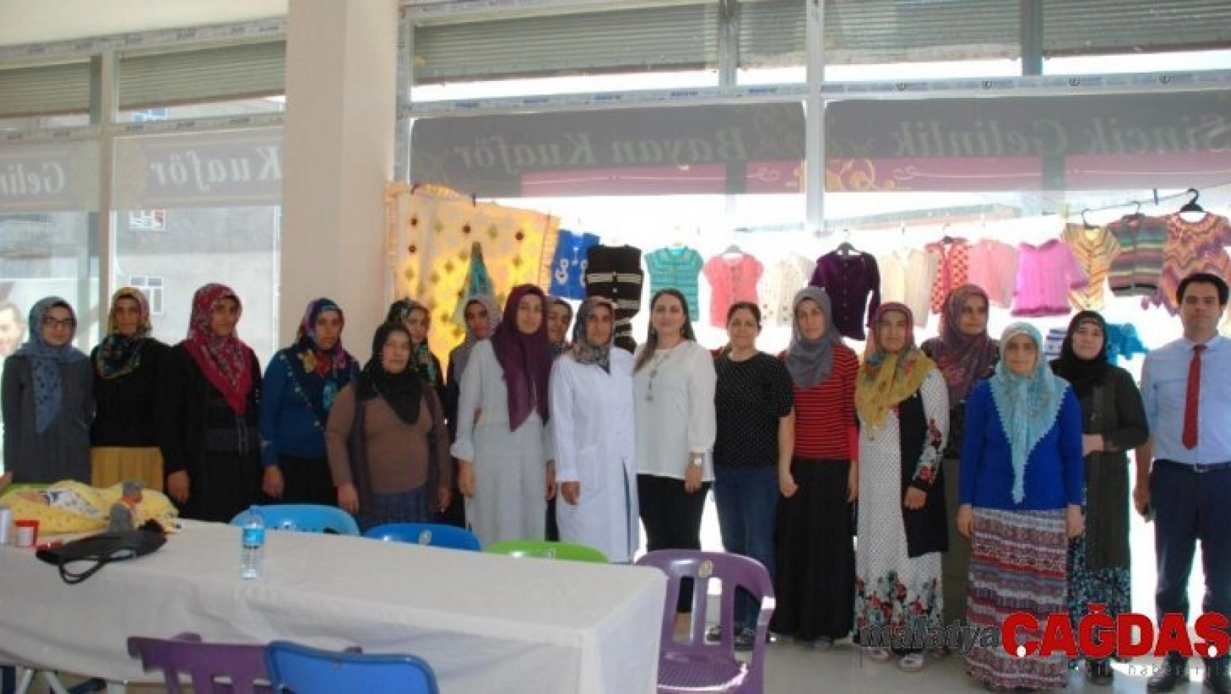 Pekmez'den Sincik halk eğitim kurslarına ziyaret