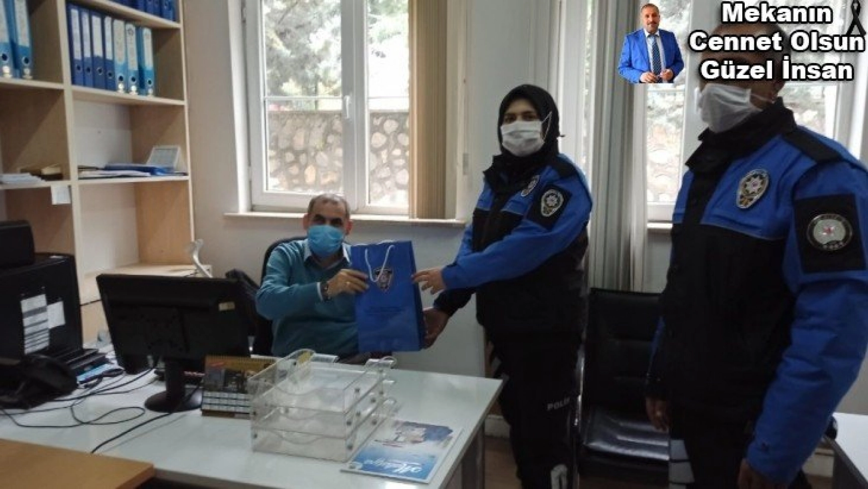 Malatya Büyükşehir personeline anlamlı ziyaret