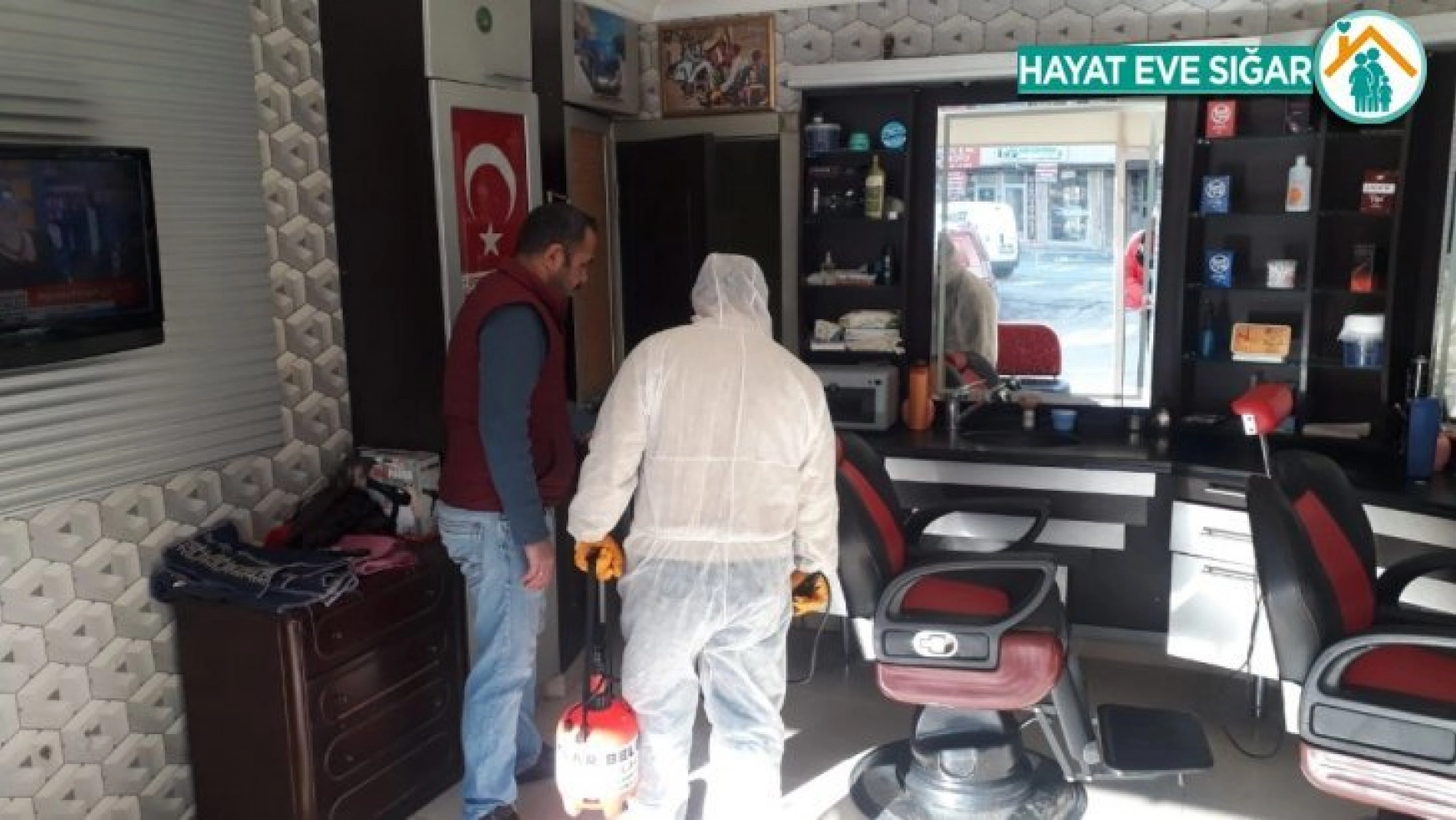 Pursaklar Belediyesi kuaförleri 11 Mayıs'a hazırlıyor