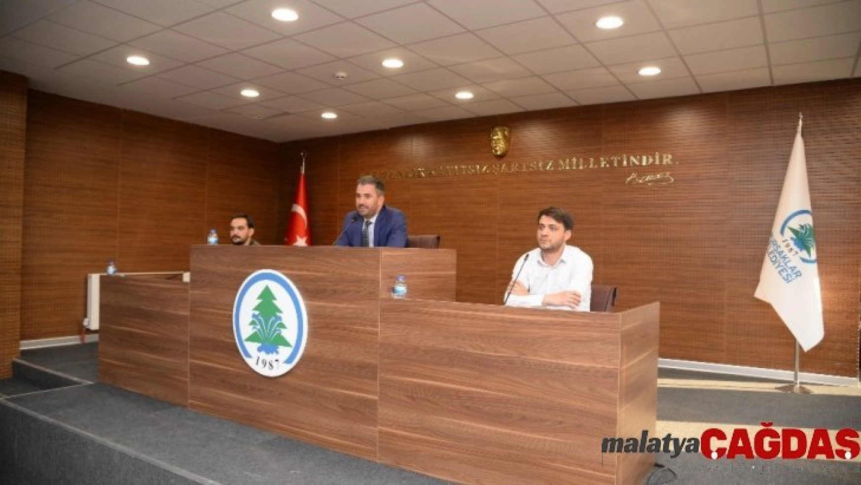 Pursaklar'da yeni belediye binasında ilk meclis toplantısı yapıldı