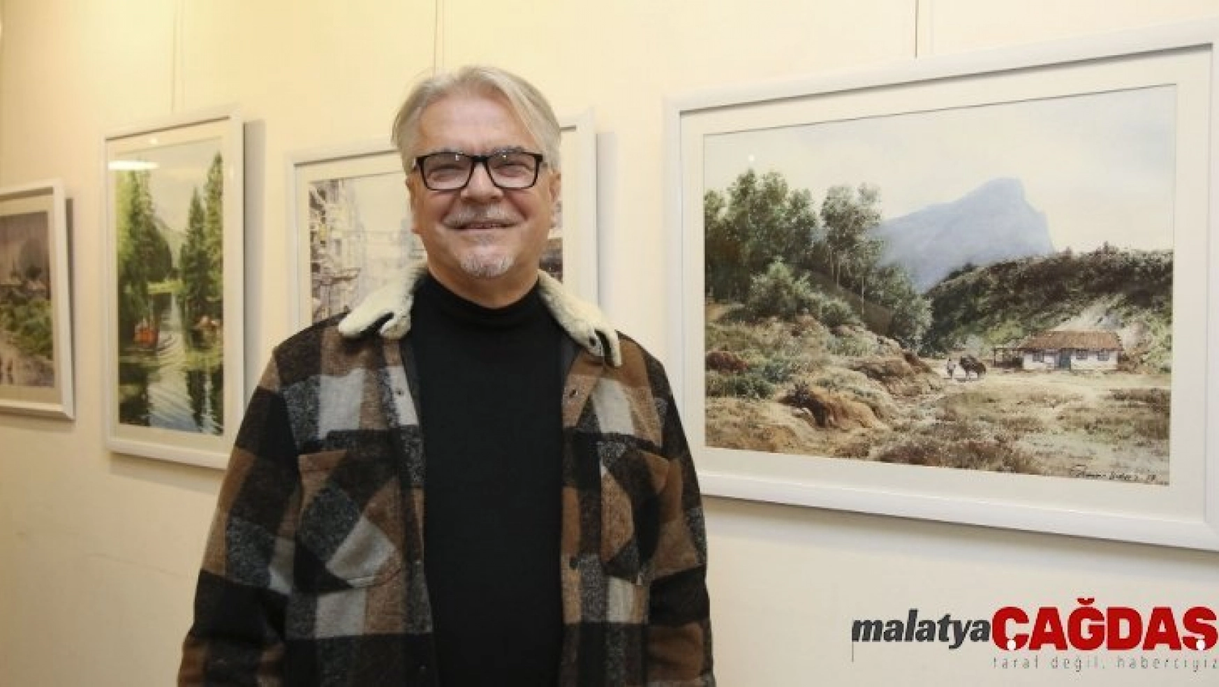 Ressam Kırdı, 69'uncu kişisel sergisini MTSO'da açtı