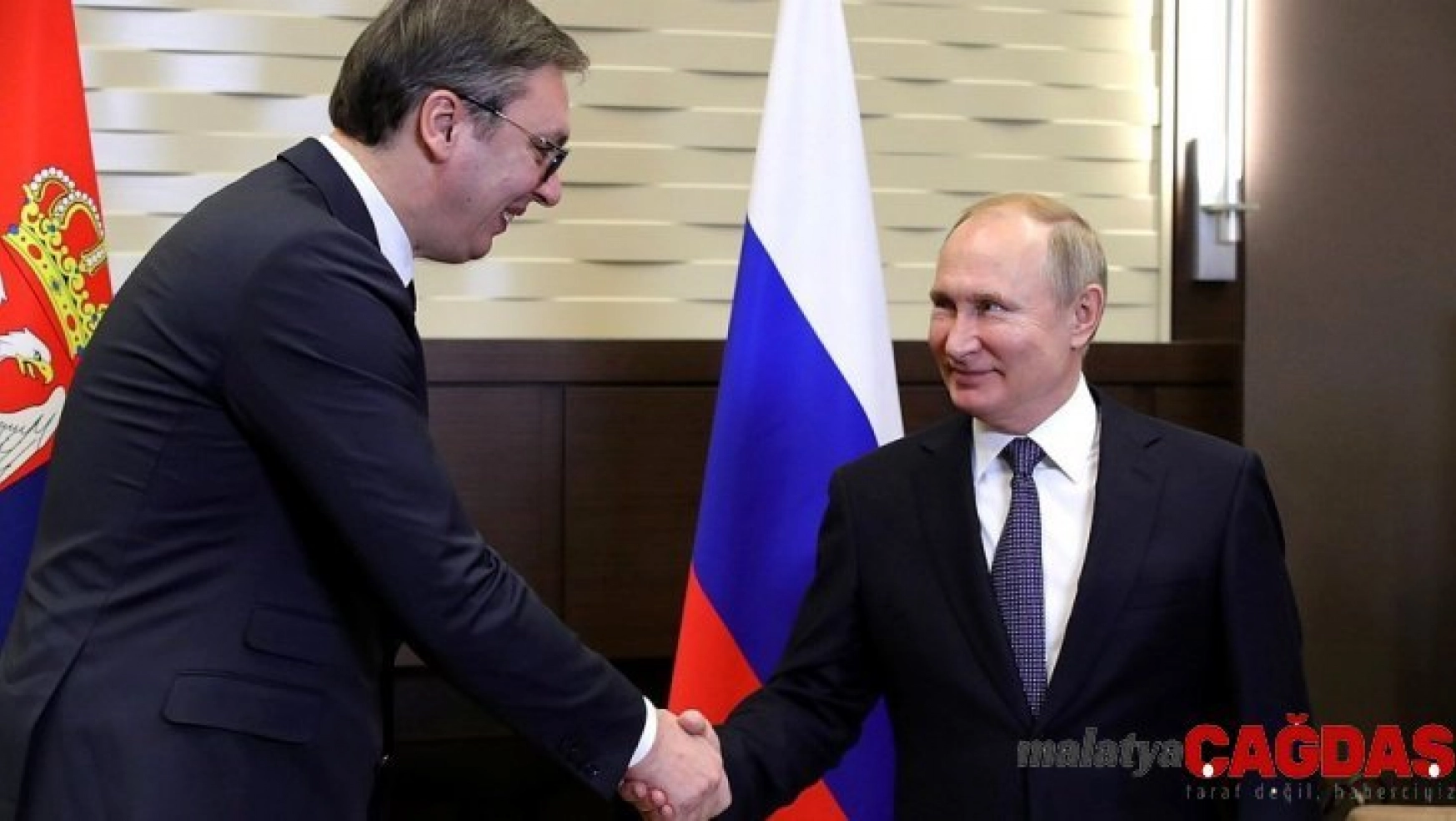 Rusya Devlet Başkanı Putin ile Sırbistan Cumhurbaşkanı Vucic görüştü