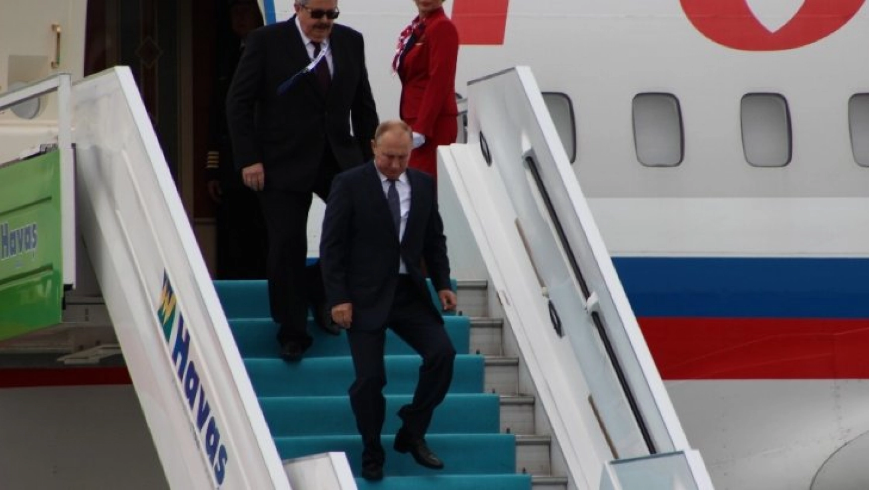 Rusya Devlet Başkanı Putin, Üçlü Zirve için Ankara'ya geldi
