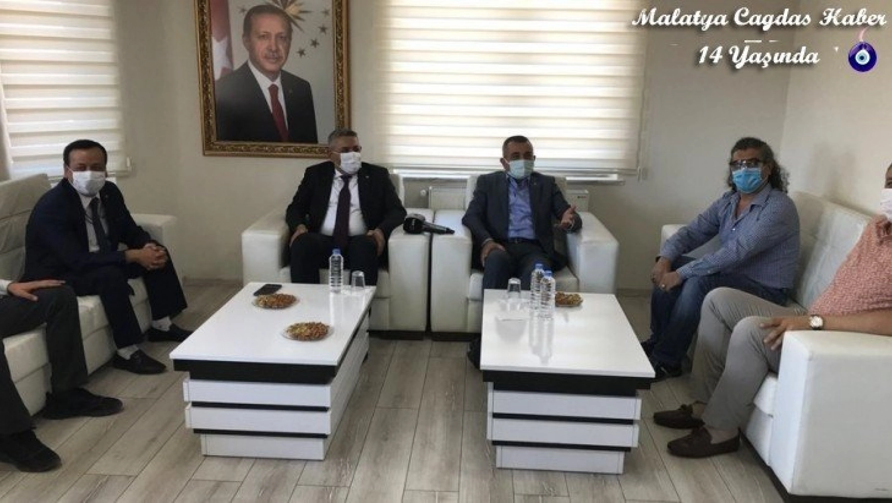 Sadıkoğlu'ndan AK Parti'ye ziyaret