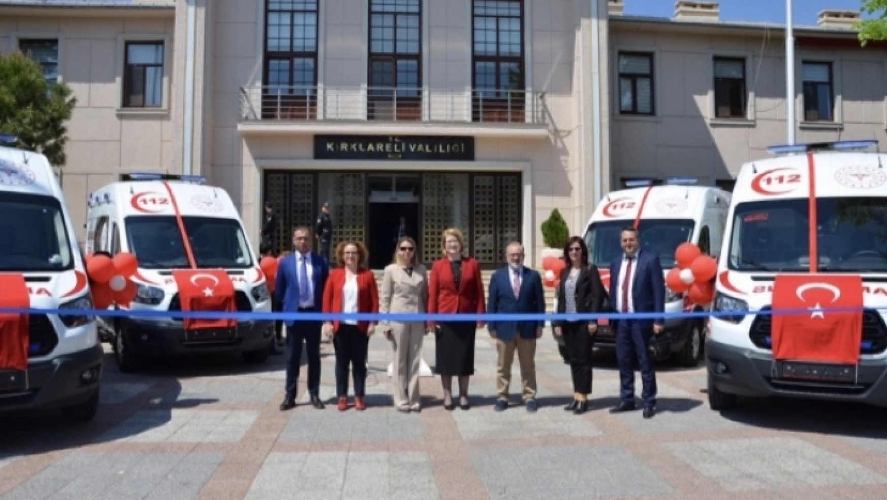Sağlık Bakanlığından Kırklareli'ne 6 ambulans