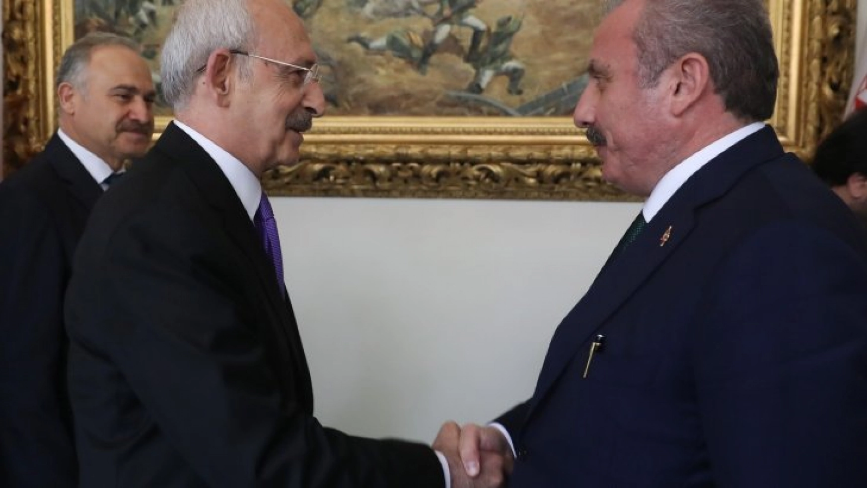 Şentop, CHP Genel Başkanı Kılıçdaroğlu nu kabul etti